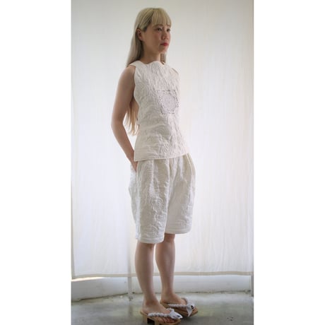 GRAPE QUILTED 2WAY PANTS