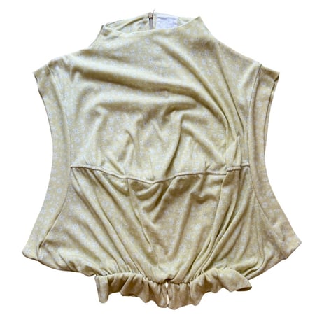MINIFLOWER RIB HIGHNECK TOPS