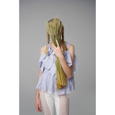 RIBBON FRILL TOPS