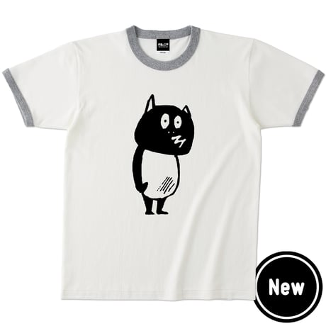 〔予約販売2026年9月中旬～10月下旬発送予定〕河童の三平 いつかえる リンガーT-Shirts  Color  ナチュラル×グレー