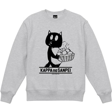 〔予約販売2026年10月下旬～11月下旬発送予定〕河童の三平  先生イモも  スウェットシャツ Color  アッシュ