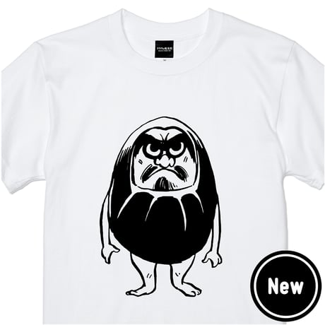 〔予約販売2026年9月中旬～10月下旬発送予定〕墓場の鬼太郎 だるま T-Shirts Color ホワイト