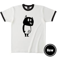 〔予約販売2026年9月中旬～10月下旬発送予定〕河童の三平 いつかえる リンガーT-Shirts  Color  ナチュラル×ブラック