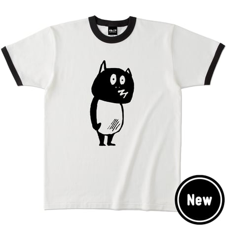 〔予約販売2026年9月中旬～10月下旬発送予定〕河童の三平 いつかえる リンガーT-Shirts  Color  ナチュラル×ブラック