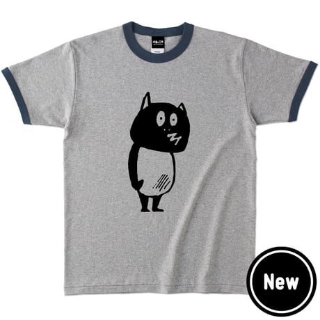 〔予約販売2026年9月中旬～10月下旬発送予定〕河童の三平 いつかえる リンガーT-Shirts  Color  グレー×ネイビー