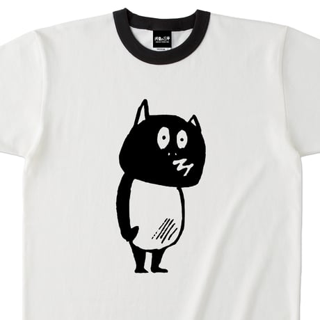 〔予約販売2026年9月中旬～10月下旬発送予定〕河童の三平 いつかえる リンガーT-Shirts  Color  ナチュラル×ブラック