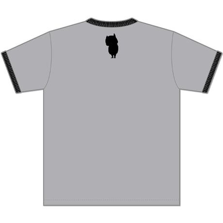 〔予約販売2026年9月中旬～10月下旬発送予定〕河童の三平 いつかえる リンガーT-Shirts  Color  グレー×ブラック