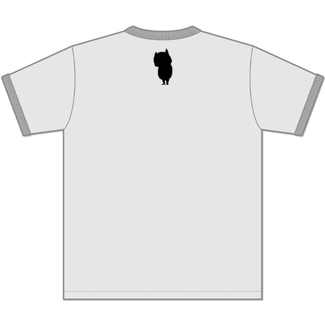 〔予約販売2026年9月中旬～10月下旬発送予定〕河童の三平 いつかえる リンガーT-Shirts  Color  ナチュラル×グレー