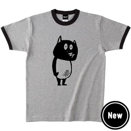〔予約販売2026年9月中旬～10月下旬発送予定〕河童の三平 いつかえる リンガーT-Shirts  Color  グレー×ブラック