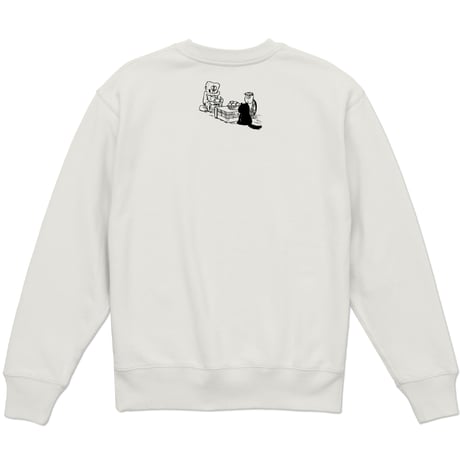 〔予約販売2026年10月下旬～11月下旬発送予定〕河童の三平  先生イモも  スウェットシャツ Color  オフホワイト