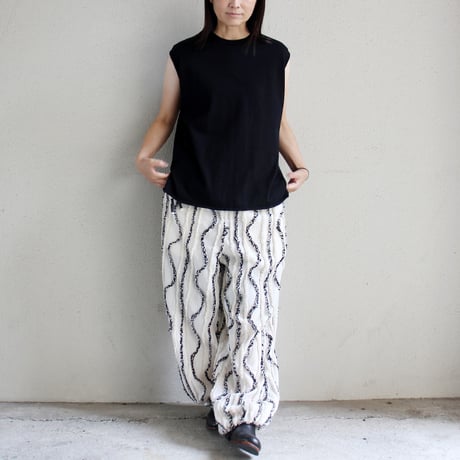 ASEEDONCLOUD アシードンクラウド　Festival cloth Kafusho trousers ＃off white　【送料無料】