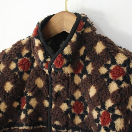 ASEEDONCLOUD アシードンクラウド　Station floor pattern blouson  #Brown  【送料無料】