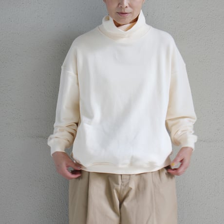 amne アンヌ　フレンチテリーボトルタートル FRENCH TERRY bottie turtle　#ナチュラル、キャメル、ブラック　【送料無料】