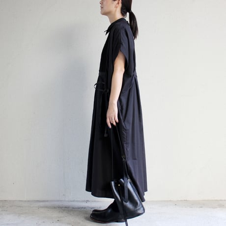 ASEEDONCLOUD アシードンクラウド　Comfort cloth Memories pullover dress #Black  【送料無料】