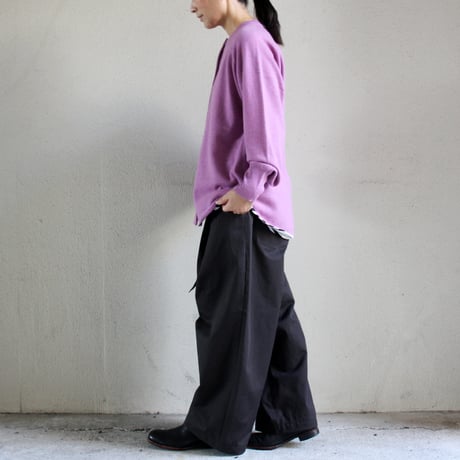 **またまたまた再入荷** atelier naruse アトリエナルセ　ヴィンテージチノ ワイドタックパンツ vintage chino wide tuck pants