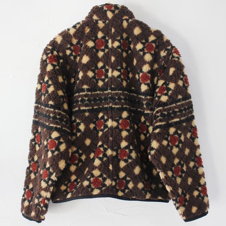 ASEEDONCLOUD アシードンクラウド　Station floor pattern blouson  #Brown  【送料無料】