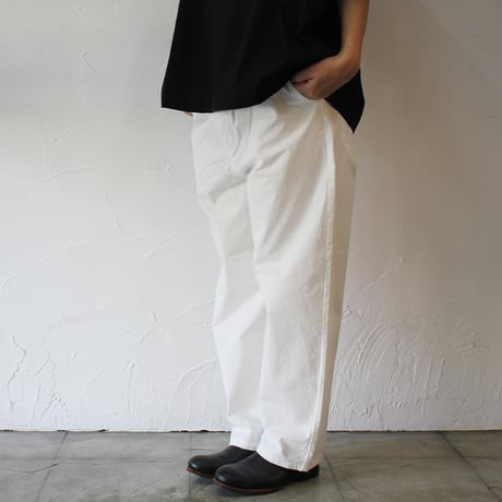 TRAVAIL MANUEL トラバイユマニュアル　コンパクトウェザーユニティパンツ　#ブラック、キャメル、サンド、オフ白