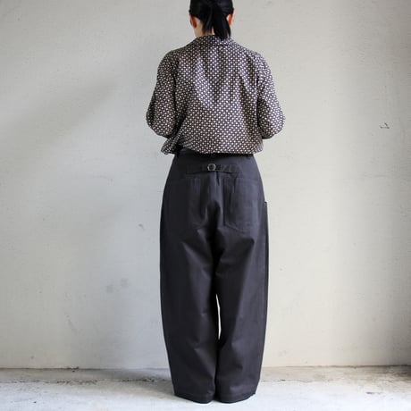 **またまたまた再入荷** atelier naruse アトリエナルセ　ヴィンテージチノ ワイドタックパンツ vintage chino wide tuck pants