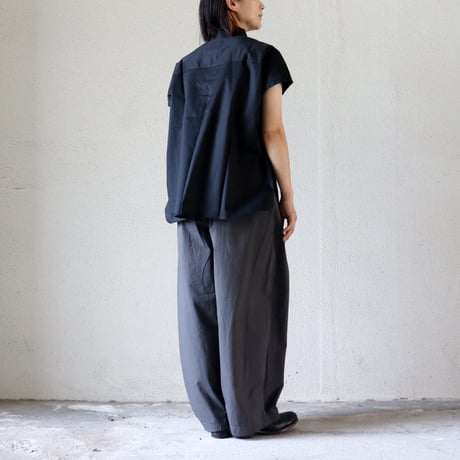 **SALE** TRAVAIL MANUEL トラバイユマニュアル　コンパクトチノストレッチコクーンパンツ　　【送料無料】