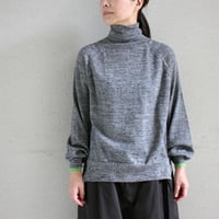 atelier naruse アトリエナルセ　ウールタートルネック ニットセーター　wool turtle neck knit sweater　【送料無料】