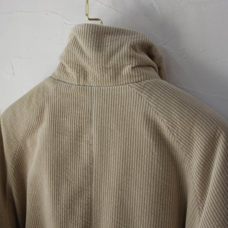 atelier naruse アトリエナルセ　コーデュロイ中綿バルマカーンジャケット　corduroy padded balmacaan Jacket　【送料無料】