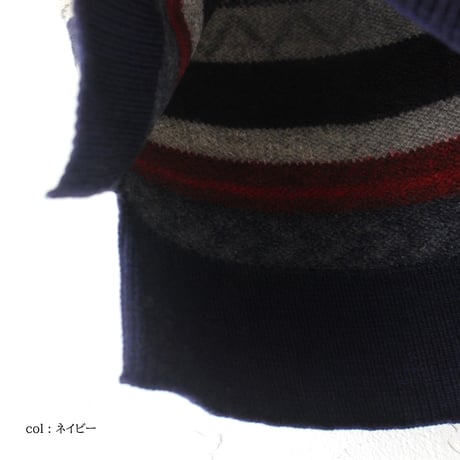 atelier naruse アトリエナルセ　ジャガードノルディック ニットベスト　jacquard nordic knit vest　【送料無料】