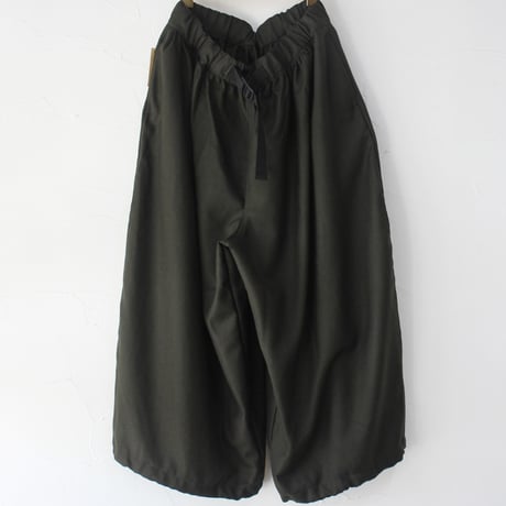 ASEEDONCLOUD アシードンクラウド Flannel Handwerker culottes  #Beige , Dark Green  【送料無料】
