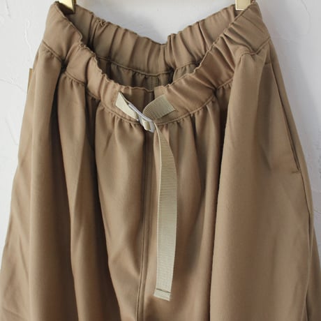 ASEEDONCLOUD アシードンクラウド Flannel Handwerker culottes  #Beige , Dark Green  【送料無料】
