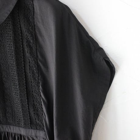 ASEEDONCLOUD アシードンクラウド　Comfort cloth Memories pullover dress #Black  【送料無料】