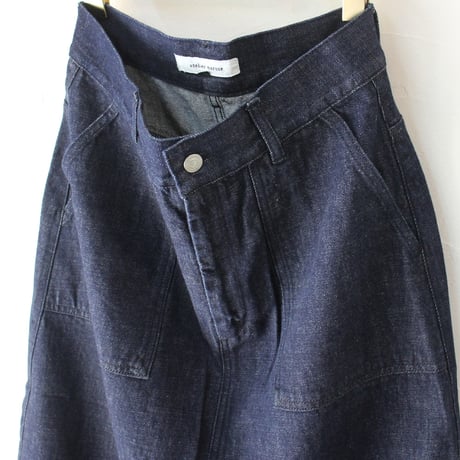 atelier naruse アトリエナルセ　コットンデニム タイトスカート cotton denim tight skirt