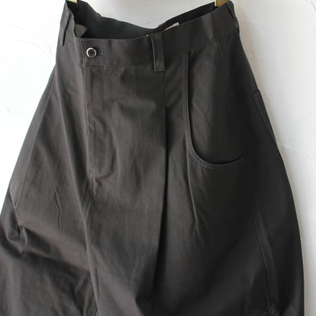 atelier naruse アトリエナルセ　ヴィンテージチノ ワイドタックパンツ vintage chino wide tuck pants
