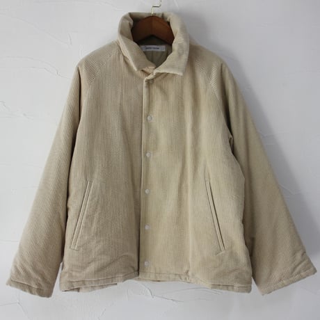 atelier naruse アトリエナルセ　コーデュロイ中綿バルマカーンジャケット　corduroy padded balmacaan Jacket　【送料無料】