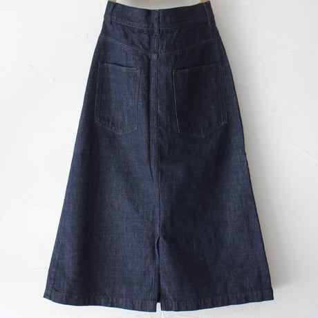 atelier naruse アトリエナルセ　コットンデニム タイトスカート cotton denim tight skirt