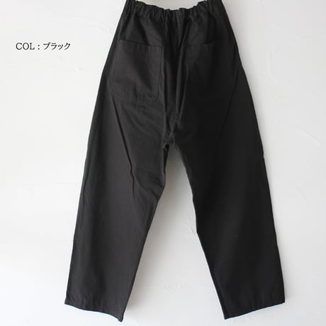 TRAVAIL MANUEL トラバイユマニュアル　コンパクトウェザーユニティパンツ　#ブラック、キャメル、サンド、オフ白