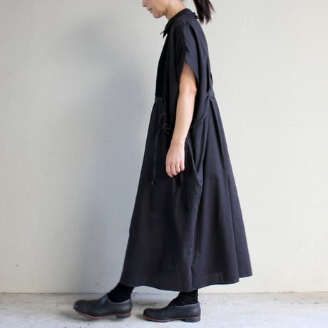 ASEEDONCLOUD アシードンクラウド　Comfort cloth Memories pullover dress #Black  【送料無料】