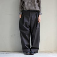 **またまた再入荷** atelier naruse アトリエナルセ　ヴィンテージチノ ワイドタックパンツ vintage chino wide tuck pants