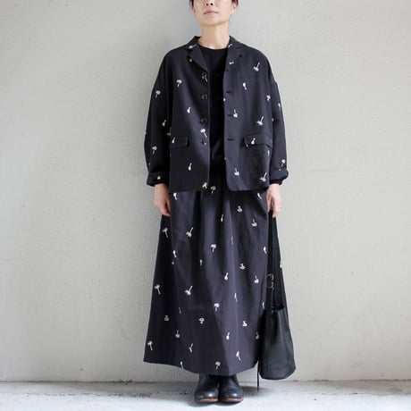 atelier naruse アトリエナルセ　コットンリネンテーラードジャケット cotton linen tailored jacket ～nohara～