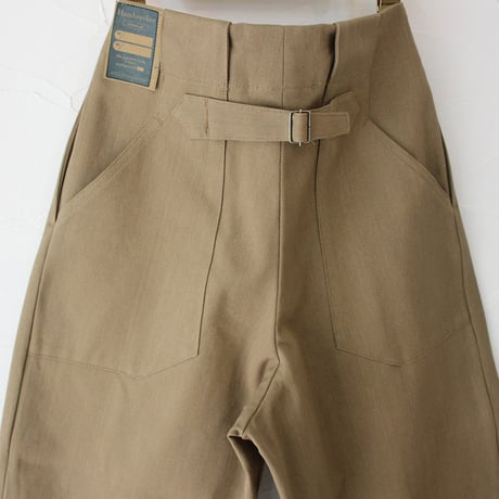 ASEEDONCLOUD アシードンクラウド　HandWerker　Khaki Denim HW Wide Trousers ワイドトラウザー  #KHAKI 【送料無料】
