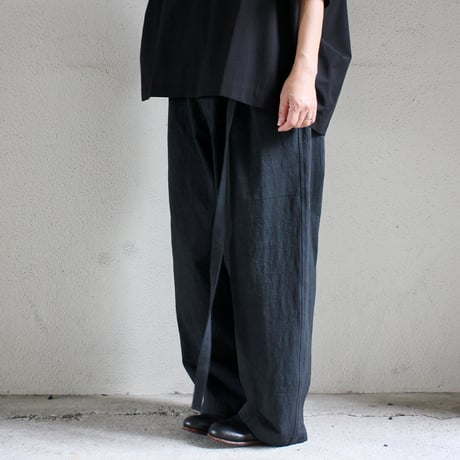 SUSURI ススリ　タピールパンツ　#black  【送料無料】
