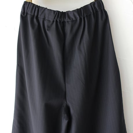 TRAVAIL MANUEL トラバイユマニュアル　TWトロストライプ2タックワイドパンツ　#グレー、ネイビー