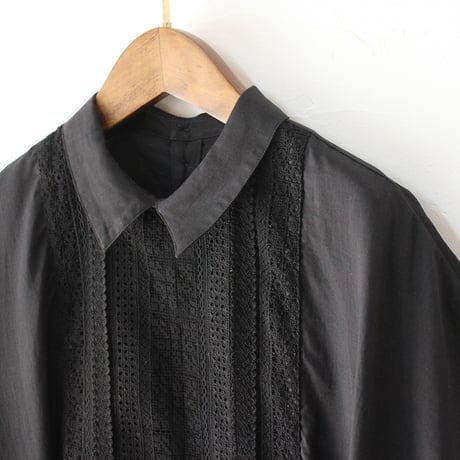 ASEEDONCLOUD アシードンクラウド　Comfort cloth Memories pullover dress #Black  【送料無料】