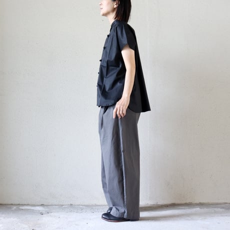 **SALE** TRAVAIL MANUEL トラバイユマニュアル　コンパクトチノストレッチコクーンパンツ　　【送料無料】