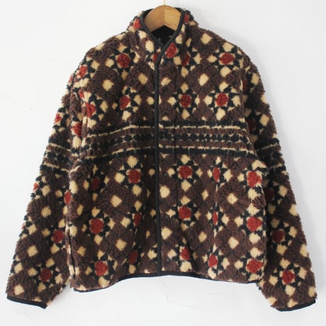 ASEEDONCLOUD アシードンクラウド　Station floor pattern blouson  #Brown  【送料無料】