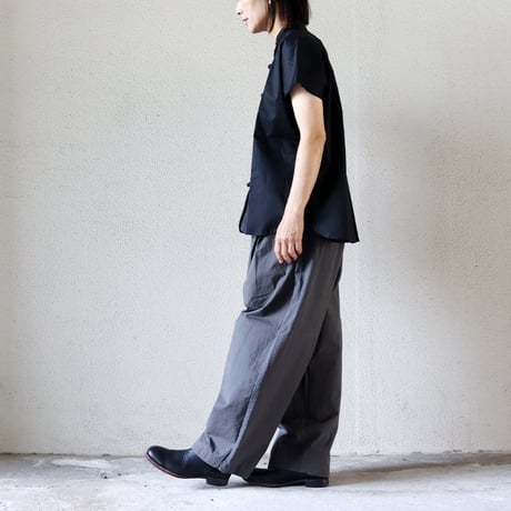 **SALE** TRAVAIL MANUEL トラバイユマニュアル　コンパクトチノストレッチコクーンパンツ　　【送料無料】