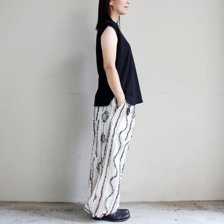 ASEEDONCLOUD アシードンクラウド　Festival cloth Kafusho trousers ＃off white　【送料無料】
