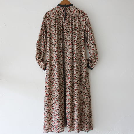 SUSURI ススリ　ログシャツドレス　#beige 【送料無料】