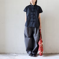 **SALE** TRAVAIL MANUEL トラバイユマニュアル　コンパクトチノストレッチコクーンパンツ　　【送料無料】
