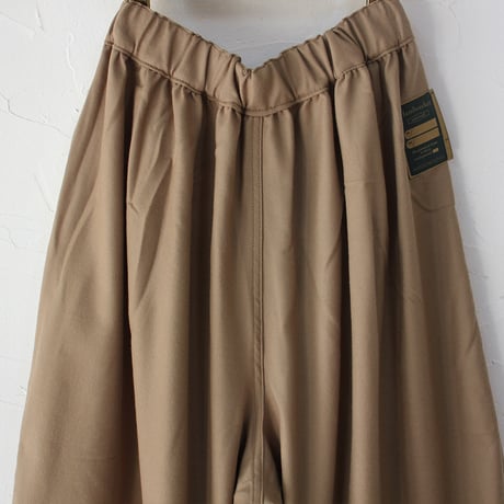 ASEEDONCLOUD アシードンクラウド Flannel Handwerker culottes  #Beige , Dark Green  【送料無料】
