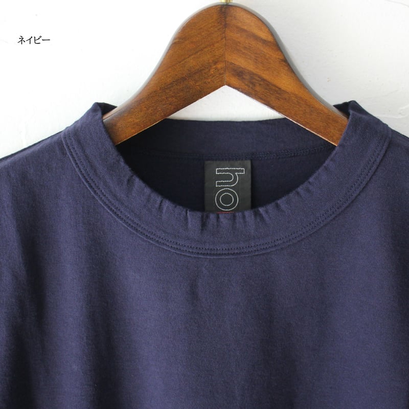 2026秋冬分到着** homspun ホームスパン 30/1天竺長袖Tシャツ #サラシ、