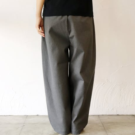 **SALE** TRAVAIL MANUEL トラバイユマニュアル　コンパクトチノストレッチコクーンパンツ　　【送料無料】